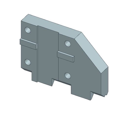 Mordaza prensora, para sujeción de alambre 