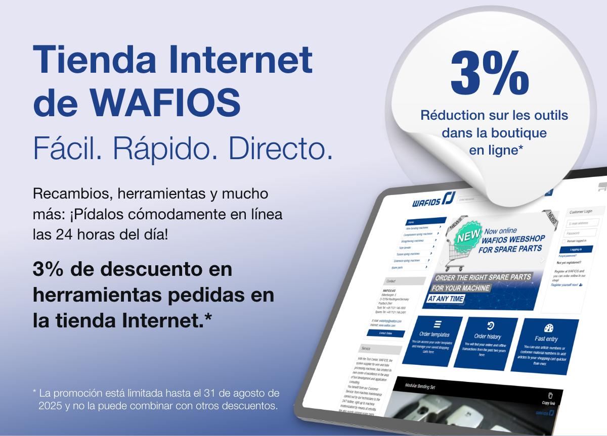 Nachlassaktion 3%